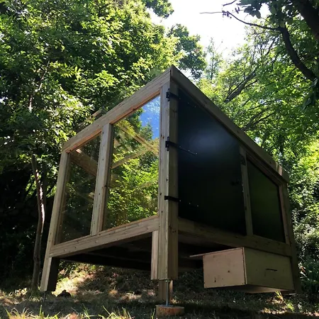 Luxusní stan Skyroom Glamping Mare By Smart-home Janov