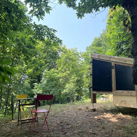 Luxusní stan Skyroom Glamping Mare By Smart-home Janov